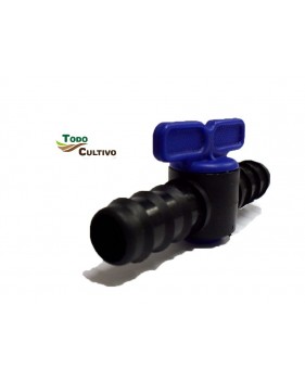 Válvula tubería 16 mm. 2 uds.