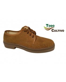 Zapato Picado Serraje.