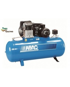 Compresor ABAC 4 CV 270 litros de calderín trifásico.