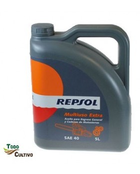 Aceite REPSOL Multiuso CADENAS. 5 Litros.