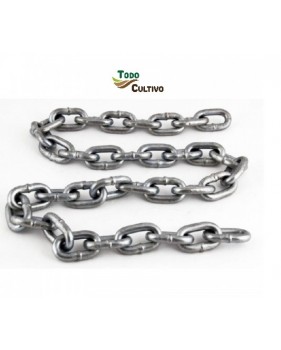 Cadena Zincada. 7 mm.