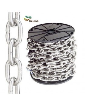 Cadena Zincada. 8 mm.