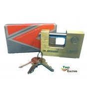 Candado 70 mm. Rectangular.