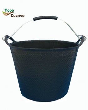 Cubo de vendimia y recolección marca Braher. 28 Litros.