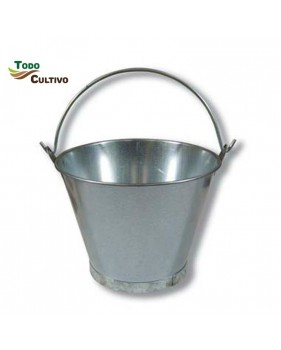 Cubo de 12 litros chapa galvanizada