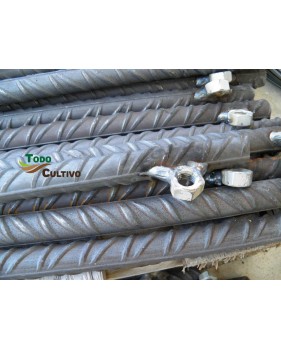 ANCLAJE PICA CORRUGADA ESTACA 20X75 TENSOR