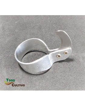 Anillo corta macarrón metálico. Nº 12 o 22 mm.