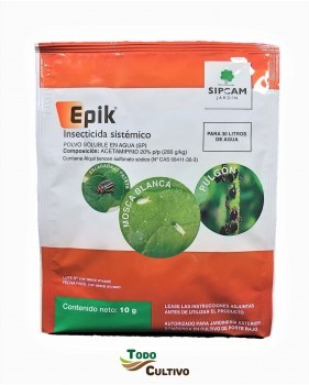 Insecticida acetamiprid Escarabajo Patata Epik.10 Gramos.