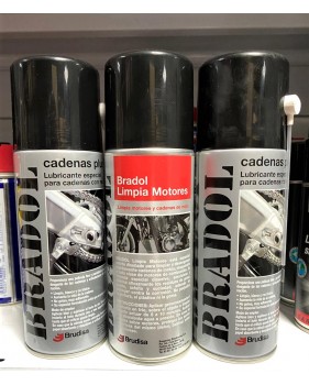 Pack 2 uds Bradol + 1 ud Limpia cadenas Spray WD-40