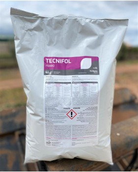 Quelato hierro 9%  4 kilos Tecnifol Ferro Fertiberia. Corrector clorosis férrica