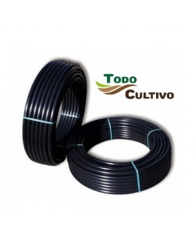 Tubería agrícola de polietileno de 32 mm. 100 metros