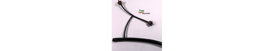 accesorios de microtubo para riego localizado de maceta maceteros